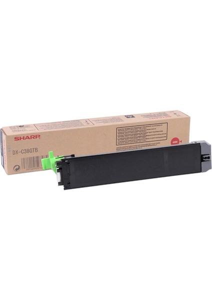 DX-C38GTB Siyah Toner DX-C310-C311-C312-C380-C381-C400-C401-C402