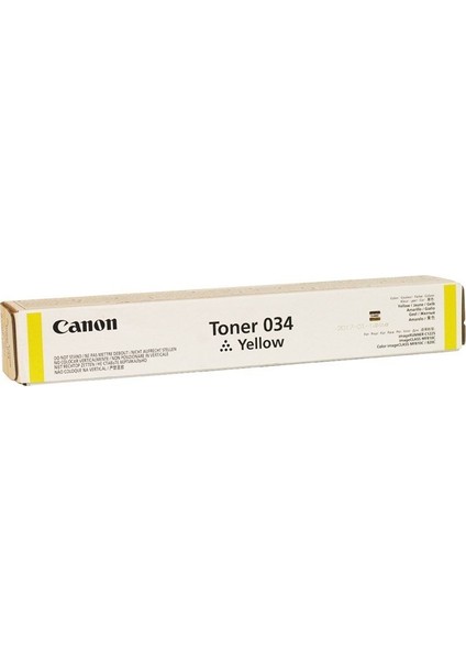 034 Sarı Toner IR-C1225-C1225if (9451B001)