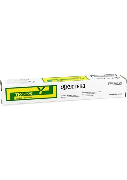 Kyocera Mita TK-5195 Sarı Toner 306ci-CS306ci (7K)