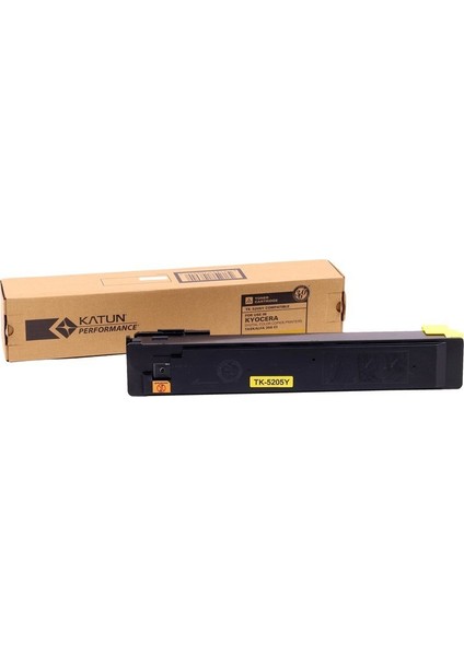 49345-Kyocera Mita TK-5205 Sarı Toner Taskalfa 356ci-CS356ci (1T02R5ANL0)
