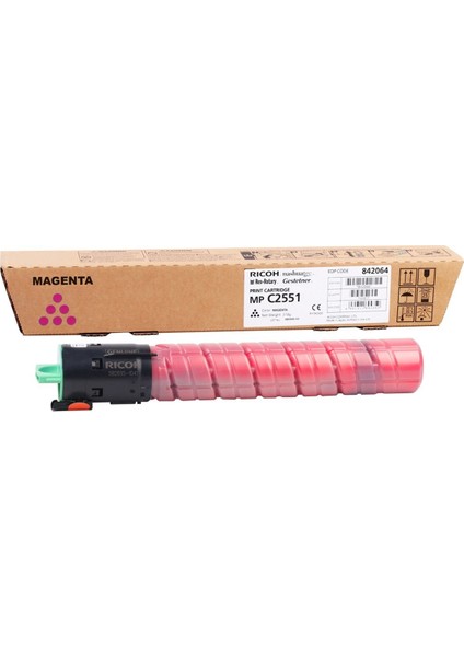 MP-C 2051-2551 Kırmızı Toner (841506)