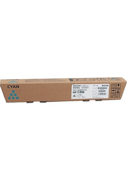 MP-C 306-C406 Mavi Toner (842096)