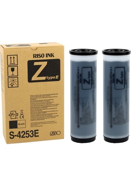 Riso (S-4253) Mürekkep RZ-200-230-300-370-570-MZ 770-EZ 220-390-570
