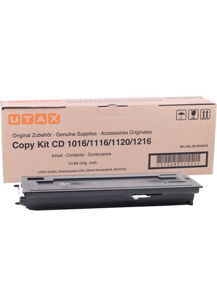 CD-1216 Toner CD1016-1116-1120 T.Adler DC2016-2120-2126
