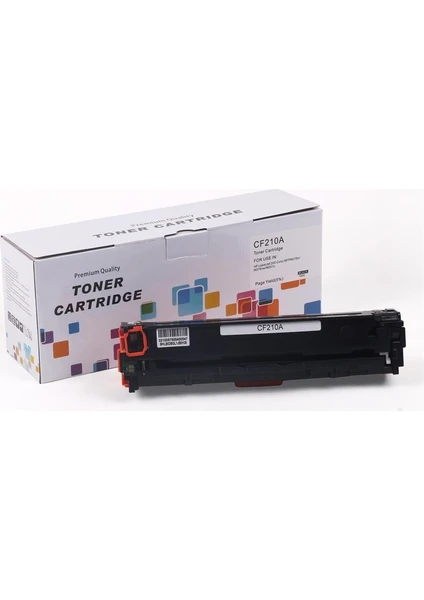 HP CF210A (131A) Muadil Siyah Toner Pro 200 color Mfpm 276n-M276nw-M251n