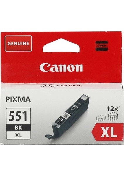 CAN20025 (CLI-551XL) Siyah Kartuş (IP7250-MG5450-MG6350)