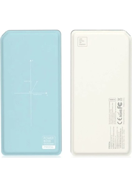 PPP-33 10.000mAh Qi Wireless Powerbank (Kablosuz Şarj)