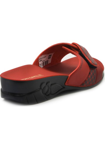 Flora Kadın Terlik Kırmızı fiyatları