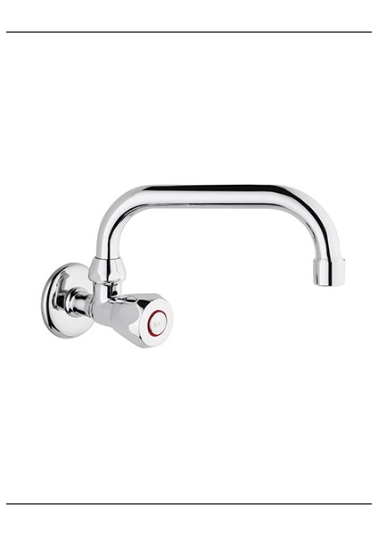 Premium Duvardan Tekli Lavabo Bataryası