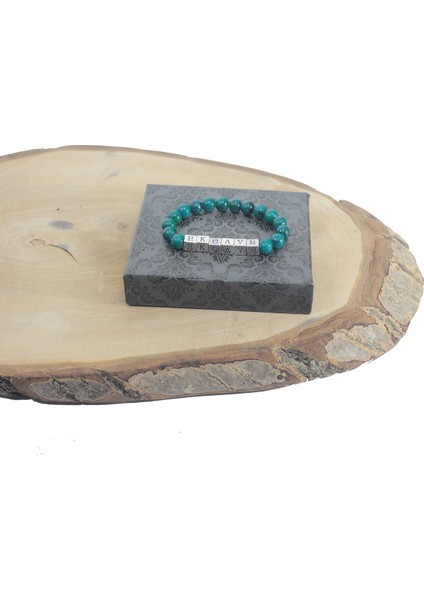 8 Mm Kişiye Özel Obsidyen Doğataş Kadın Erkek - Bileklik Rdeblk024