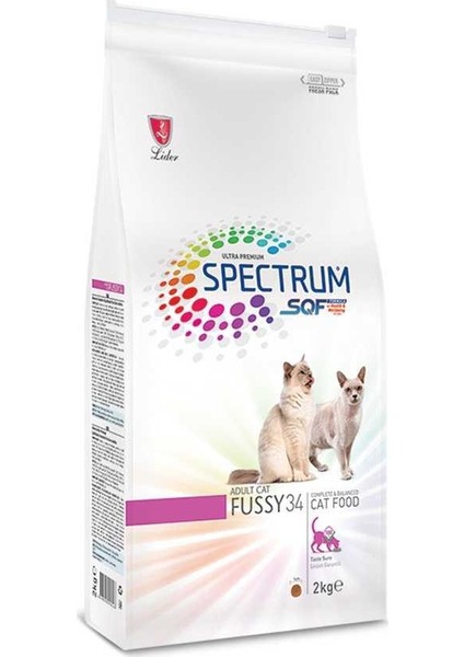 Fussy 34 İştah Açıcı Kedi Maması 1 Kg Açık