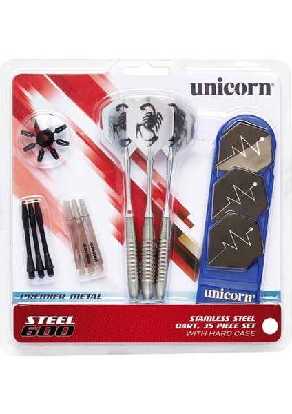 71827 Steel 600 21gr 3lü Çelik Uçlu Dart Oku Seti