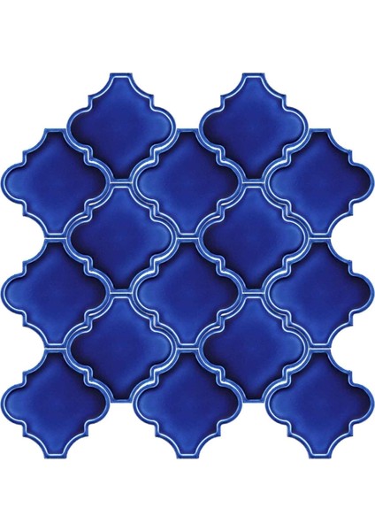 12x12 Ottoman Rölyefli Arabesk Kobalt Çini fiyatları