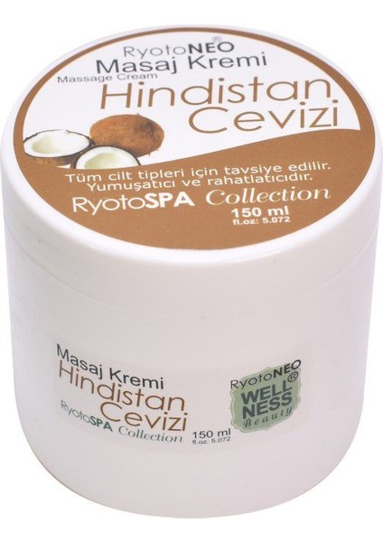 Hindistan Cevizi Çok Amaçlı Masaj Kremi 150 ml