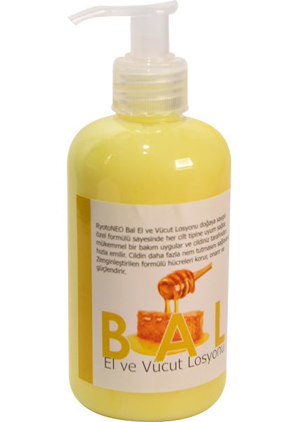 Bal El ve Vücut Losyonu 250 ml