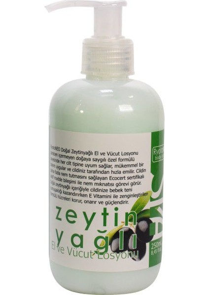 Zeytinyağlı El ve Vücut Losyonu 250 ml