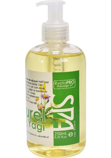 Bitkisel Masaj Yağı 250 ml