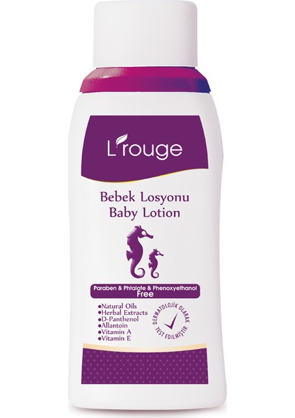 L’rouge Bebek Losyonu 200 ml