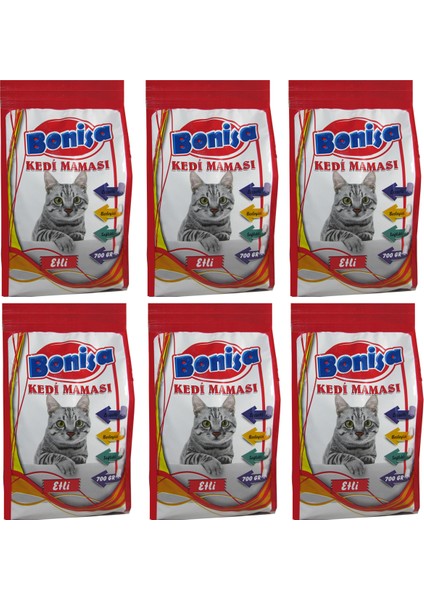 Etli Kedi Maması 700 gr