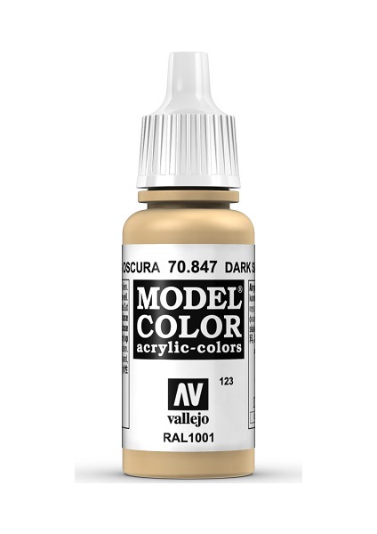 Modelcolor 17Ml 123-847 Dark Sand