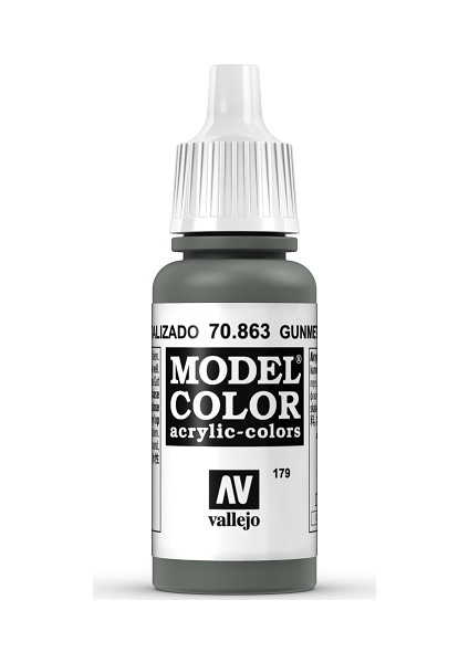 Modelcolor 17Ml 179-863 Gunmetal Grey