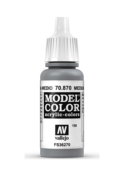 Modelcolor 17Ml 158-870 Medıum Sea Grey