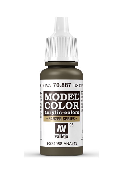 Modelcolor 17Ml 093-887 Us Olıve Drab