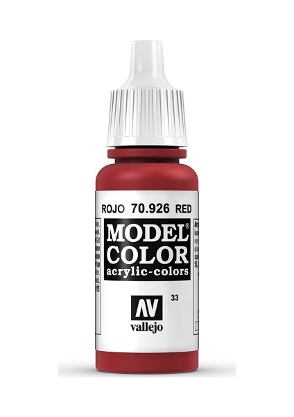 Modelcolor 17Ml 033-926 Red