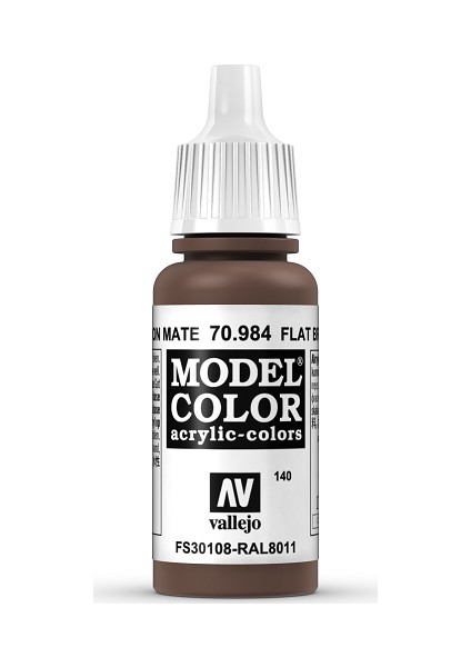 Modelcolor 17Ml 140-984 Flat Brown