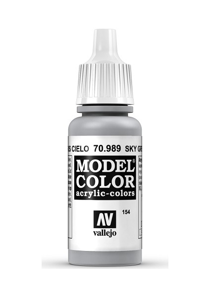Modelcolor 17Ml 154-989 Sky Grey