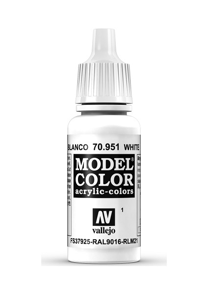 Modelcolor 17Ml 001-951 White