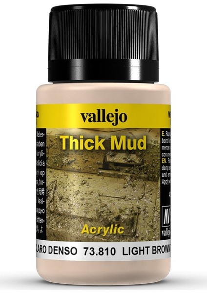 Weathering Effects 40Ml Light Brown Thick Mud 73.810