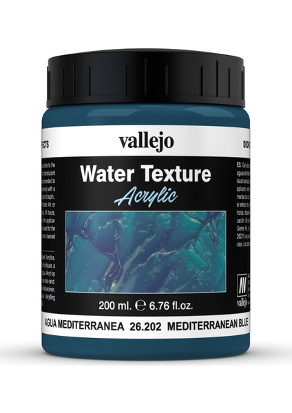 Water Texture Mediterranean Blue 26.202 200 Ml