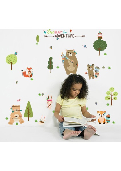 Sevimli Orman Hayvanları Bebek ve Çocuk Odası Dekoru fiyatları
