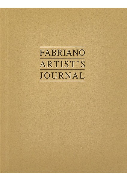 Artists Journal12X16 Cm Krem Kapak