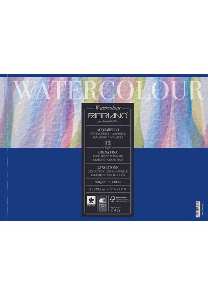 Watercolour Studio 300 Gr 21X29,7