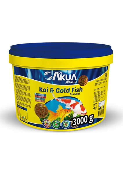 Art Akua Koi&Gold Fish Kovadan Bölme 100 gr