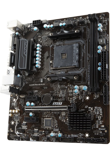 A320M PRO-VD Plus AMD A320 1866Mhz DDR4 Soket AM4 mATX Anakart (A320M PRO-VD PLUS)