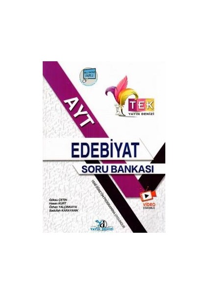 AYT Tek Serisi Edebiyat Soru Bankası
