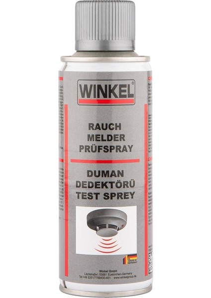 150209 Duman Dedektörü Test Spreyi 200 ml.