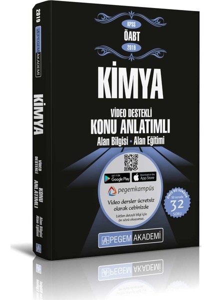2019 KPSS ÖABT Kimya Video Destekli Konu Anlatımlı