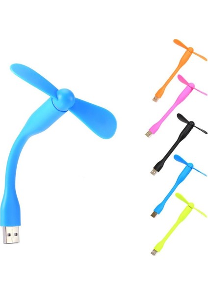 Taşınabilir USB Fan Mini Vantilatör Pervane