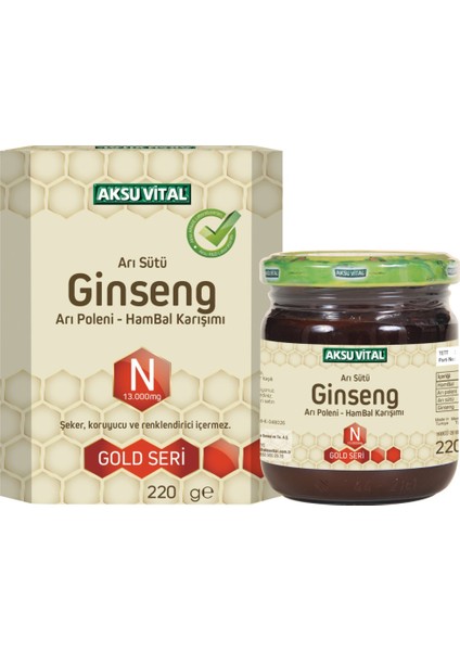 Arı Sütü Bal Polen Ginseng (N10000)