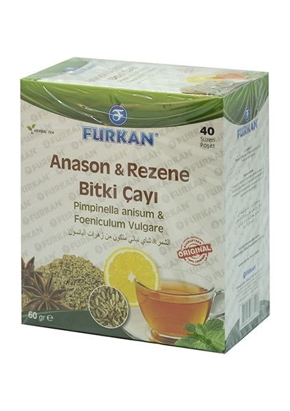 AnasonRezene Bitki Çayı 40 Lı