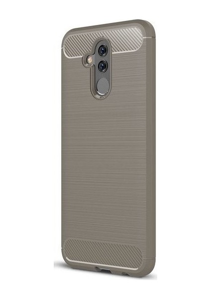 Huawei Mate 20 Lite Kılıf Room Antişok Karbon Silikon Kapak Kılıf