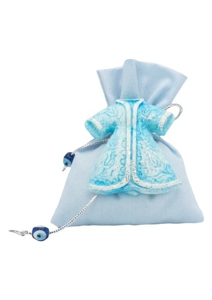 Nl4118B2 Bebek Şekeri Kumaş Kese/Lavantalı (25 Adet)