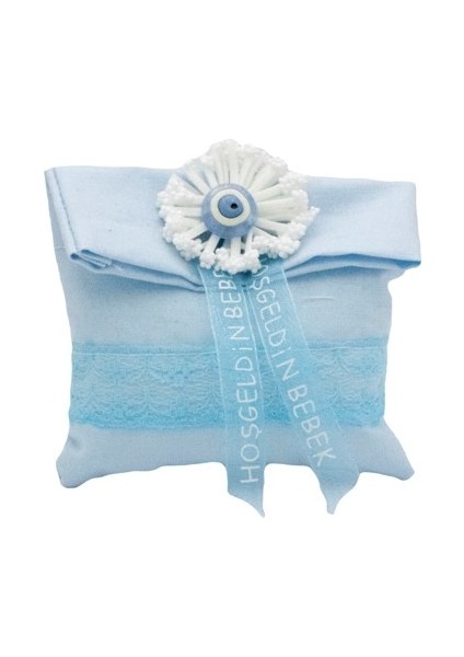Nl4718B2 Bebek Şekeri Kumaş Kese/Lavantalı (25 Adet)