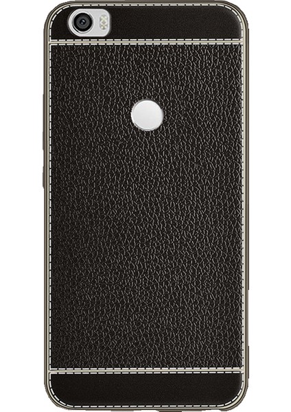 Xiaomi Redmi Note 5A Prime Leather TPU Serisi Deri Silikon Kılıf
