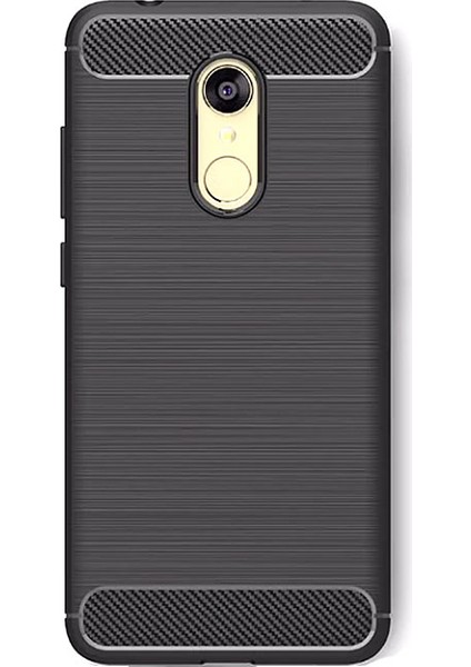 Xiaomi Redmi 5 5.7" Brushed Carbon Fiber Silikon TPU Kılıf