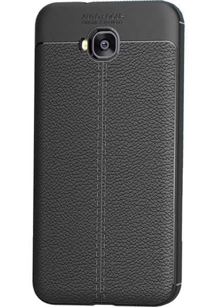 Asus Zenfone 4 Live 5.5" ZD553KL Leather Effect Silikon Kılıf